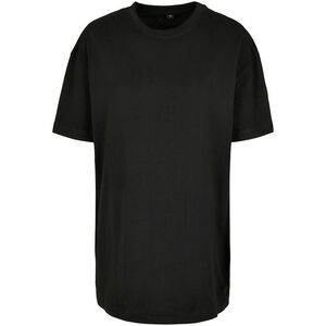 Build Your Brand Womens/Ladies Boyfriend Oversized T-Shirt / Black
